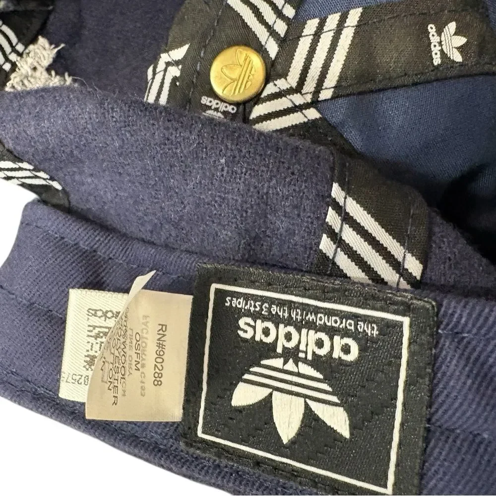 Adidas Colegiate Navy Blue adjustable Baseball Cap